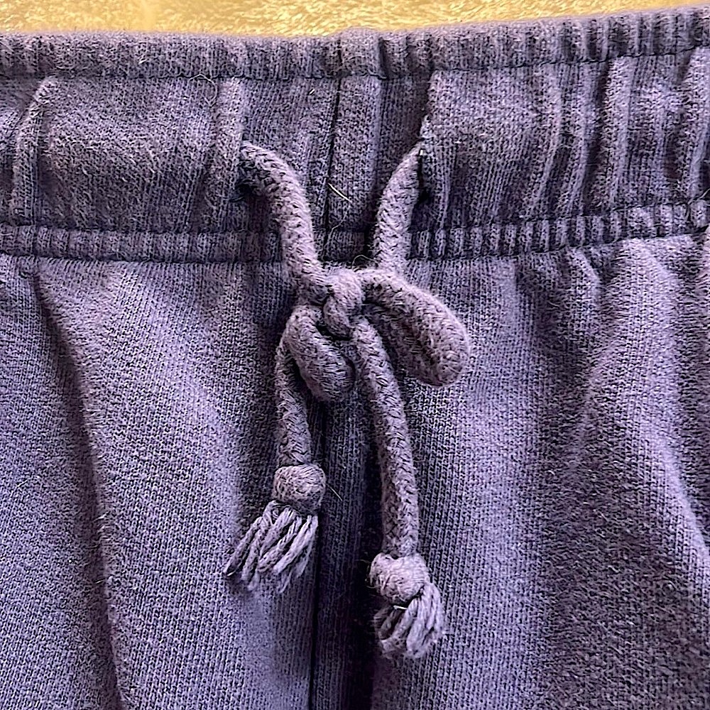 IVORY ELLA 🐘 100% ORGANIC COTTON NAVY BLUE ELEPHANT SHORTS Women’s XXL or 18 - Picture 6 of 12